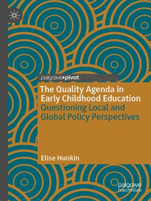 cover image of The Quality Agenda in Early Childhood Education